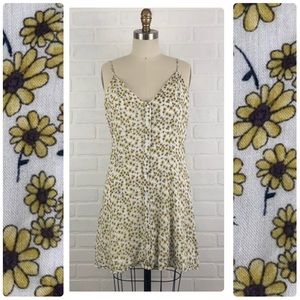 Lost + Wonder sunflower sundress, min dress NWT